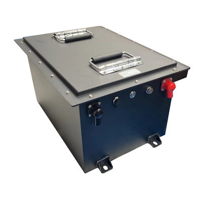 kopen 5000 Cyclus LiFePO4 Golfkartenbatterij 300A Piekstroom -20~45°C Berging Temperatuurbereik online vervaardiging
