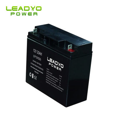 kopen Lifepo4 Deep Cycle-batterijen, ABS-behuizing 12V 20ah oplaadbare lithiumbatterijen online vervaardiging
