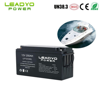 kopen Navulbare IP66-Diepe de Cyclusbatterijen van Lithium ionenmarine battery 12V 200Ah LiFePO4 met Slimme App online vervaardiging