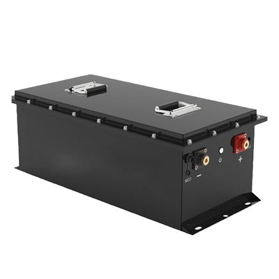 kopen China Factory Lithium Golf Cart Deep Cycle Batterijen 72V 105Ah 150A LiFePO4 Batterijpakket online vervaardiging