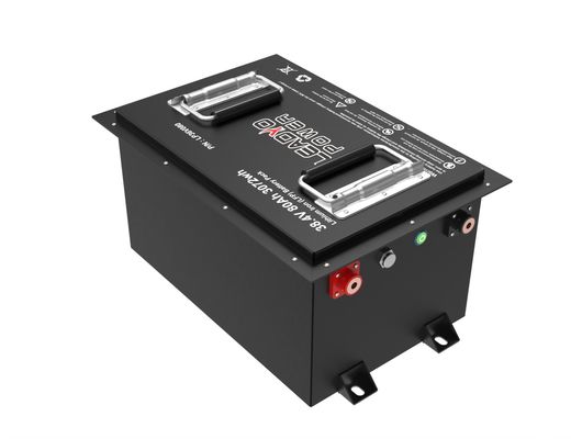 36V 50Ah Golf Car LFP-batterijen LiFePO4-batterijpakket Compact ontwerp Hoog rendement
