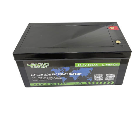 Smart Bluetooth 12.8V LiFePO4 Batterij 12V 400Ah Oplaadbare batterijen voor campingwagen