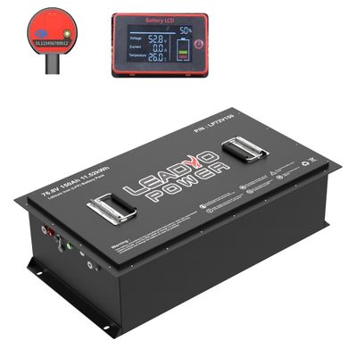 kopen Lithium 72V 150Ah Golfkartenbatterijen LiFePO4 Golf Buggy Battery Pack Met Bluetooth LCD CANBUS online vervaardiging