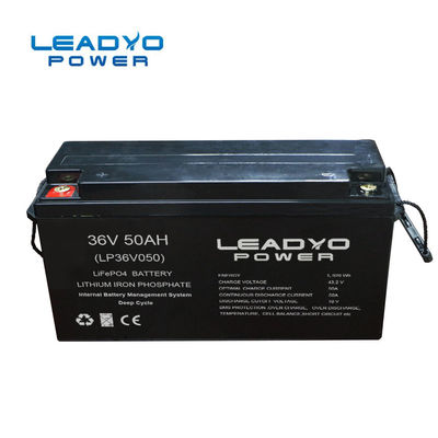 kopen Aangepast 36 de Batterij50ah LFP Lithium Ion Battery 480X170X240mm van de Voltvorkheftruck online vervaardiging