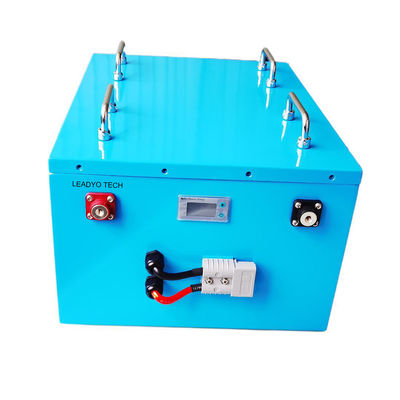 kopen LCD van de de Karbatterij van het Vertonings100ah LiFePO4 Golf het Lithium Ion Golf Cart Batteries 48V online vervaardiging