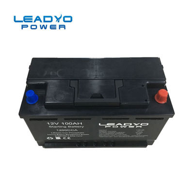 kopen Aanzwengelend de Batterij12v Twee doelen dienend Lithium Marine Battery For Boat van 100Ah LiFePO4 online vervaardiging