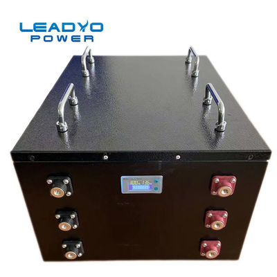 Van de het Golfkar 48V 100Ah van het metaalgeval het Lithium Ion Batteries Metal Case Rechargeable met LCD