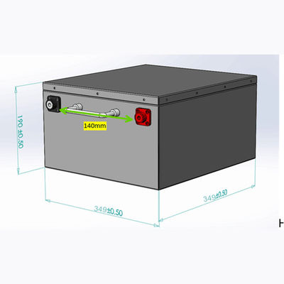 Goede prijs Diepe de Cyclusbatterij van 12V 300Ah rv voor Kampeerautoaanhangwagen Motorhome Underseat online