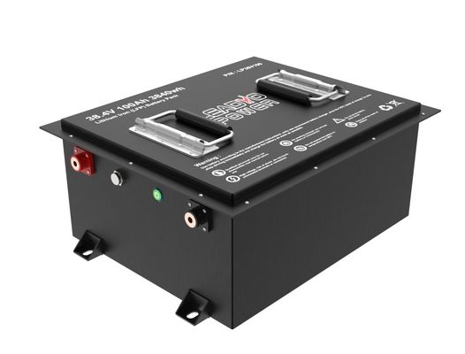 5000 Times 100Ah 36V LiFepo4 Golf Cart Battery Smart Met LCD / Bluetooth