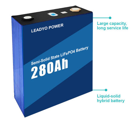 Goede prijs LiFePO4 Semi-Solid State 3,2V 280Ah Lithium Prismatische Batterijcel online