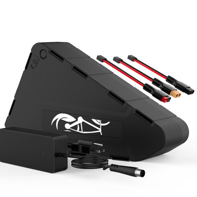 Goede prijs 72V 20Ah Lithium Triangle Ebike Batterijen Voor Elektrische Fiets, Trick, Scooter online