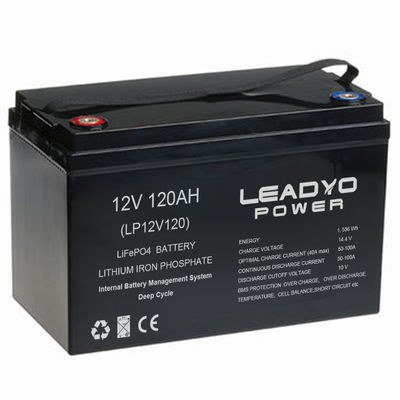 Goede prijs Fabriek directe levering 12V RV Camper Lifepo4 Batterijen 12,8 100Ah met Groep 31 grootte online