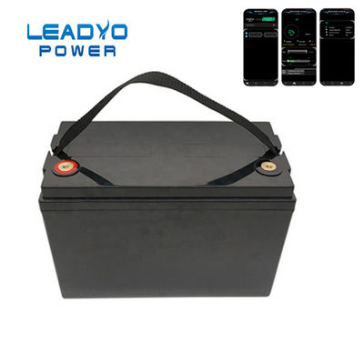 Goede prijs Batterij van de de Batterijrv de Diepe Cyclus Lifepo4 van 12V 100Ah Leadyo met Monitor APP online