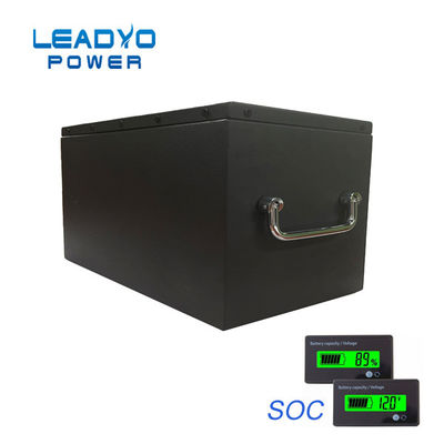 Goede prijs 3000 de Diepe Cyclus van de Cycli48v Lifepo4 Batterij 150AH met de meter van Bluetooth LCD online
